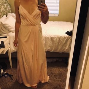 Monique Lhuillier Blush Bridesmaids Dress NWT